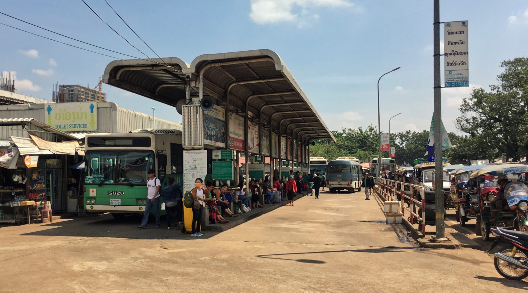 Border Crossing Thailand Laos